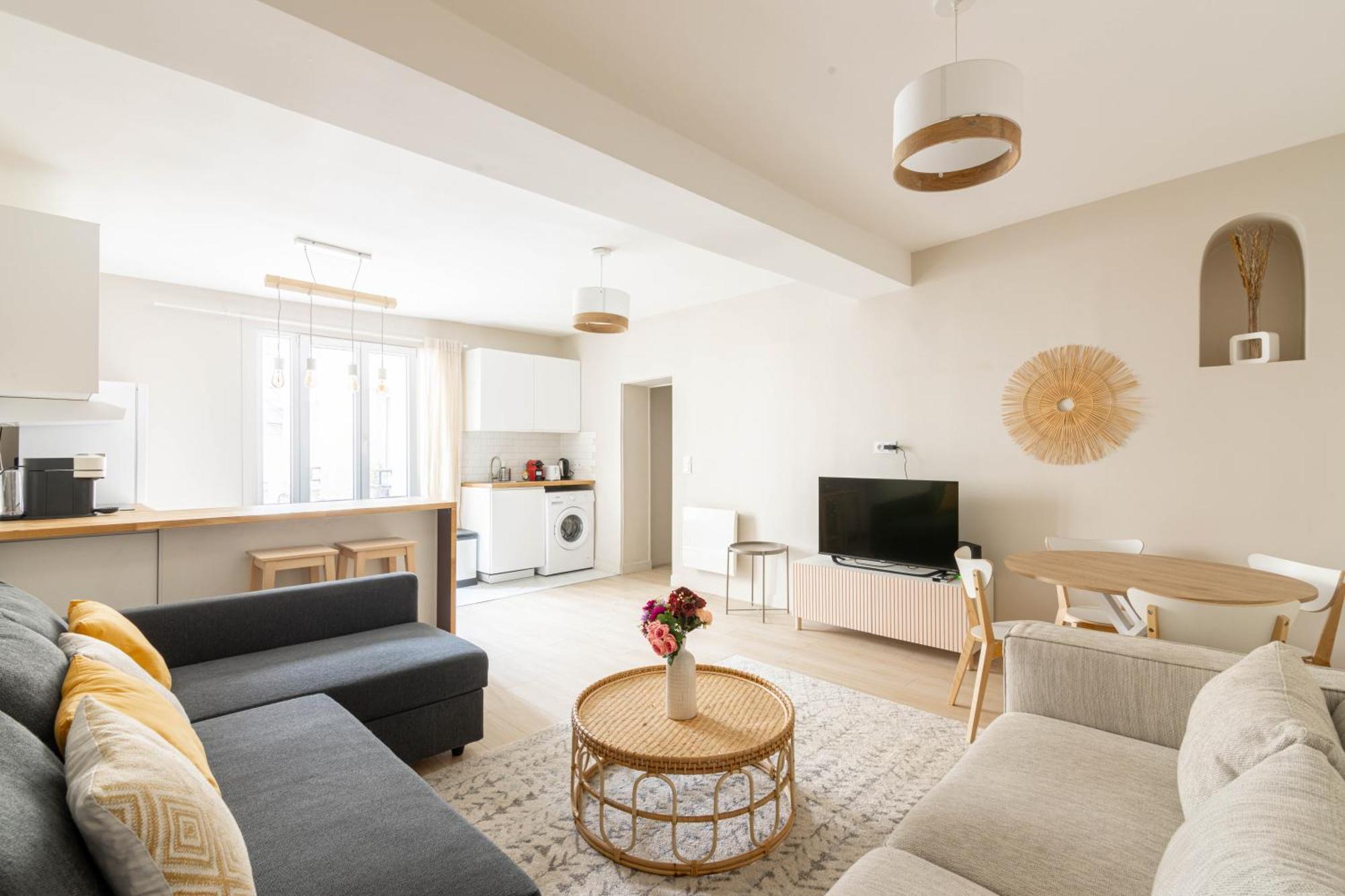 Luxurious 1 Bedroom Quartier De La Bastille Free Netflix 파리 외부 사진